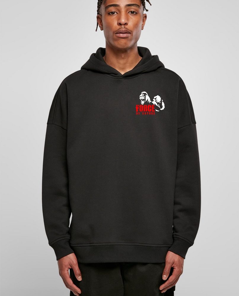 FORCE of nature hoodie črni
